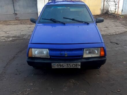 Синий ВАЗ 2109, объемом двигателя 15 л и пробегом 100 тыс. км за 1200 $, фото 1 на Automoto.ua