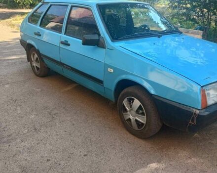 Синий ВАЗ 2109, объемом двигателя 1.3 л и пробегом 5 тыс. км за 727 $, фото 1 на Automoto.ua