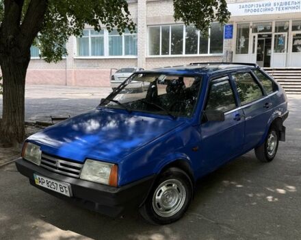 Синий ВАЗ 2109, объемом двигателя 1.3 л и пробегом 400 тыс. км за 404 $, фото 1 на Automoto.ua