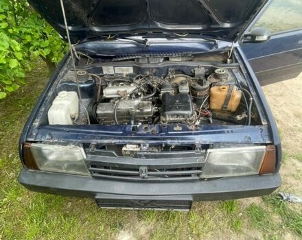 Синий ВАЗ 2109, объемом двигателя 0 л и пробегом 250 тыс. км за 400 $, фото 1 на Automoto.ua