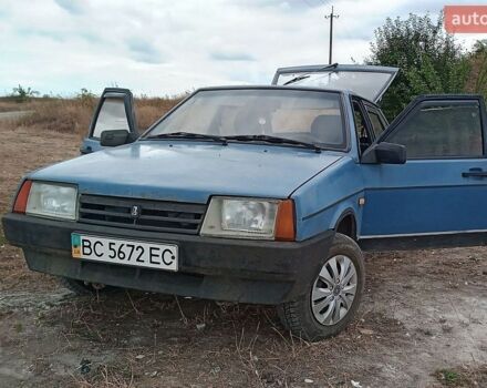 Синий ВАЗ 2109, объемом двигателя 1.3 л и пробегом 83 тыс. км за 400 $, фото 1 на Automoto.ua