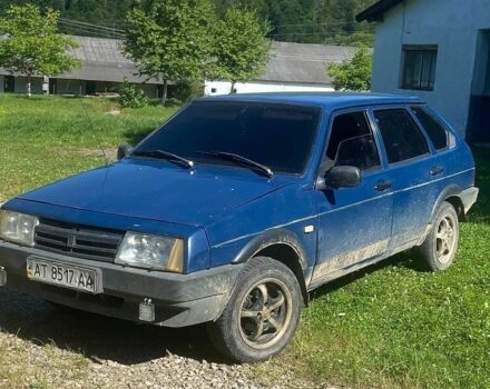 Синій ВАЗ 2109, об'ємом двигуна 1.3 л та пробігом 123 тис. км за 1000 $, фото 1 на Automoto.ua