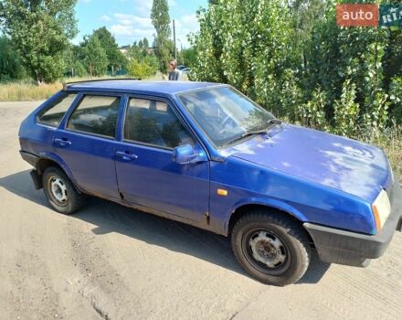 Синій ВАЗ 2109, об'ємом двигуна 1.5 л та пробігом 150 тис. км за 499 $, фото 1 на Automoto.ua