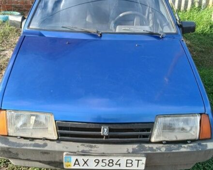 Синий ВАЗ 2109, объемом двигателя 0 л и пробегом 200 тыс. км за 725 $, фото 1 на Automoto.ua