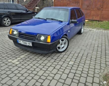 Синий ВАЗ 2109, объемом двигателя 1.5 л и пробегом 127 тыс. км за 1700 $, фото 1 на Automoto.ua