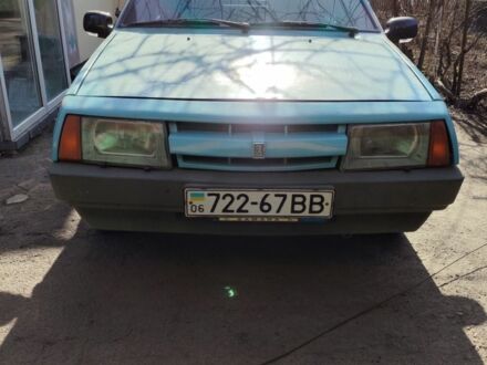 Синий ВАЗ 2109, объемом двигателя 1.3 л и пробегом 93 тыс. км за 850 $, фото 1 на Automoto.ua