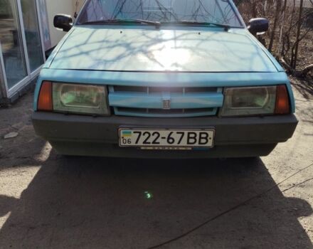 Синий ВАЗ 2109, объемом двигателя 1.3 л и пробегом 93 тыс. км за 850 $, фото 1 на Automoto.ua
