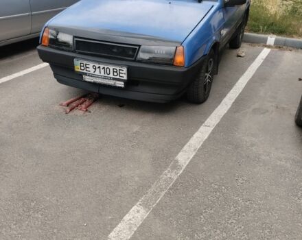 Синий ВАЗ 2109, объемом двигателя 0 л и пробегом 124 тыс. км за 1000 $, фото 1 на Automoto.ua