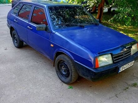 Синій ВАЗ 2109, об'ємом двигуна 1.3 л та пробігом 240 тис. км за 500 $, фото 1 на Automoto.ua