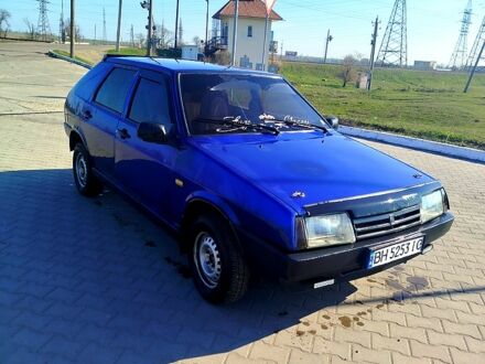 Синий ВАЗ 2109, объемом двигателя 1.3 л и пробегом 150 тыс. км за 800 $, фото 1 на Automoto.ua