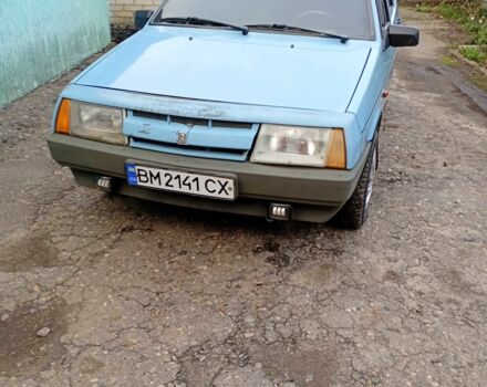 Синий ВАЗ 2109, объемом двигателя 1.5 л и пробегом 280 тыс. км за 898 $, фото 1 на Automoto.ua