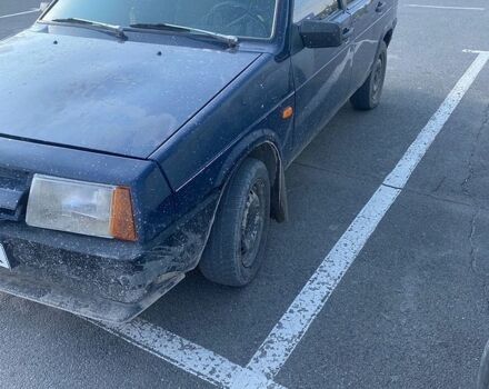 Синий ВАЗ 2109, объемом двигателя 1.29 л и пробегом 273 тыс. км за 800 $, фото 1 на Automoto.ua