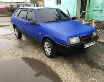 Синий ВАЗ 2109, объемом двигателя 1.3 л и пробегом 3 тыс. км за 830 $, фото 1 на Automoto.ua