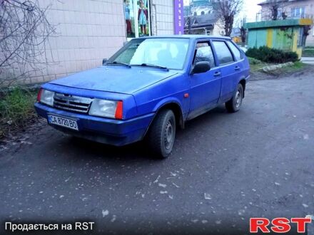 Синій ВАЗ 2109, об'ємом двигуна 1.3 л та пробігом 0 тис. км за 550 $, фото 1 на Automoto.ua