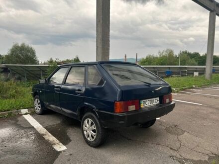 Синий ВАЗ 2109, объемом двигателя 1.5 л и пробегом 200 тыс. км за 350 $, фото 1 на Automoto.ua