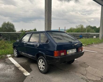 Синий ВАЗ 2109, объемом двигателя 1.5 л и пробегом 200 тыс. км за 350 $, фото 1 на Automoto.ua