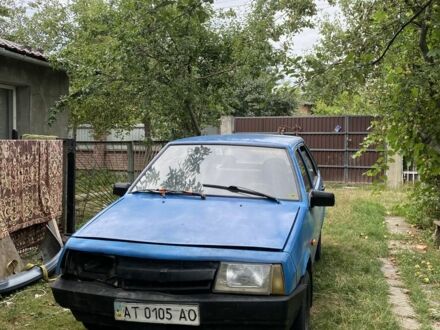 Синий ВАЗ 2109, объемом двигателя 1.3 л и пробегом 12 тыс. км за 337 $, фото 1 на Automoto.ua