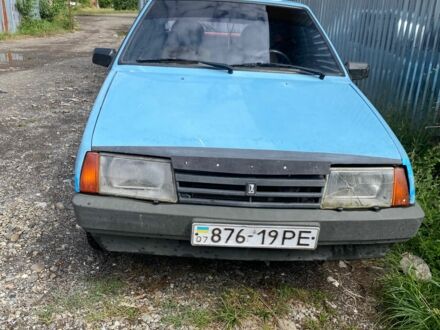 ВАЗ 2109 1990 в Тячеве на Automoto.ua Синий ВАЗ 2109, объемом двигателя 1.3 л и пробегом 123 тыс. км за 606 $, фото 1 на Automoto.ua