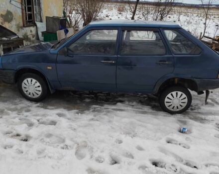 Синий ВАЗ 2109, объемом двигателя 0 л и пробегом 40 тыс. км за 500 $, фото 1 на Automoto.ua