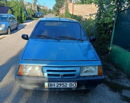 Синій ВАЗ 2109, об'ємом двигуна 1.29 л та пробігом 80 тис. км за 1000 $, фото 1 на Automoto.ua
