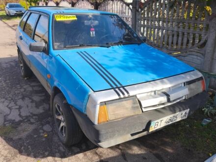 ВАЗ 2109 1991 в Бериславе на Automoto.ua Синий ВАЗ 2109, объемом двигателя 1.5 л и пробегом 70 тыс. км за 1188 $, фото 1 на Automoto.ua