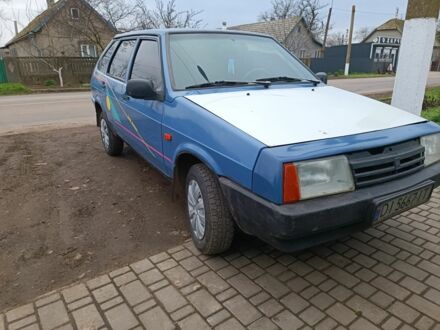 Синій ВАЗ 2109, об'ємом двигуна 1.3 л та пробігом 64 тис. км за 1400 $, фото 1 на Automoto.ua