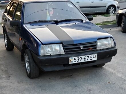 ВАЗ 2109 1991 в Новорад-Волынском на Automoto.ua Синий ВАЗ 2109, объемом двигателя 1.3 л и пробегом 100 тыс. км за 906 $, фото 1 на Automoto.ua