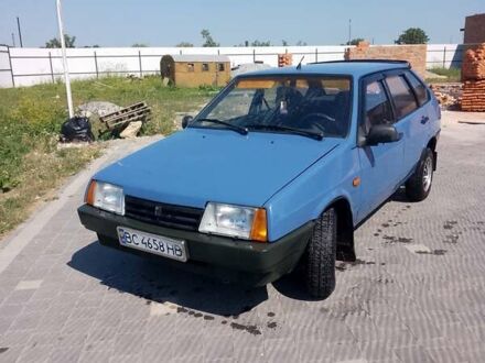 Синій ВАЗ 2109, об'ємом двигуна 1.5 л та пробігом 94 тис. км за 1000 $, фото 1 на Automoto.ua