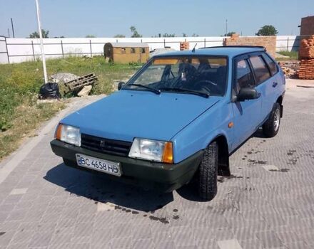 Синий ВАЗ 2109, объемом двигателя 1.5 л и пробегом 94 тыс. км за 1300 $, фото 1 на Automoto.ua