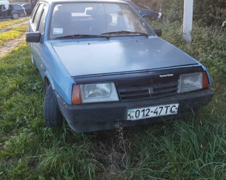Синий ВАЗ 2109, объемом двигателя 0 л и пробегом 100 тыс. км за 400 $, фото 1 на Automoto.ua
