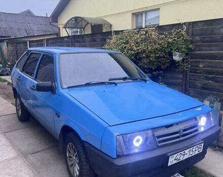 Синий ВАЗ 2109, объемом двигателя 1.3 л и пробегом 36 тыс. км за 1200 $, фото 1 на Automoto.ua