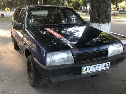 Синій ВАЗ 2109, об'ємом двигуна 1.5 л та пробігом 205 тис. км за 850 $, фото 1 на Automoto.ua