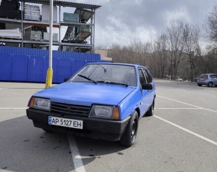 Синий ВАЗ 2109, объемом двигателя 1.1 л и пробегом 2 тыс. км за 449 $, фото 1 на Automoto.ua