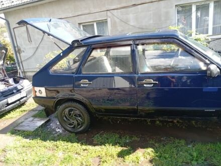 Синий ВАЗ 2109, объемом двигателя 1.3 л и пробегом 36 тыс. км за 680 $, фото 1 на Automoto.ua