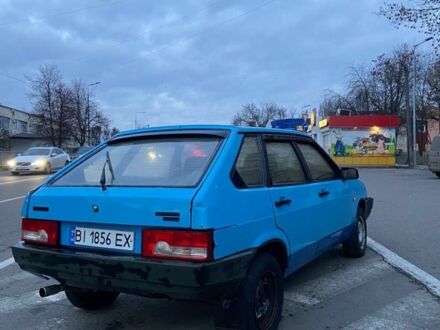 Синий ВАЗ 2109, объемом двигателя 1.5 л и пробегом 200 тыс. км за 472 $, фото 1 на Automoto.ua