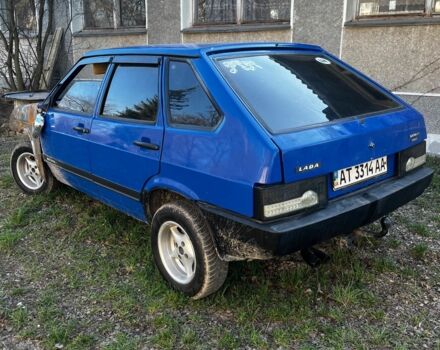 Синій ВАЗ 2109, об'ємом двигуна 1.5 л та пробігом 99 тис. км за 644 $, фото 1 на Automoto.ua
