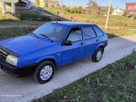 Синий ВАЗ 2109, объемом двигателя 1.5 л и пробегом 222 тыс. км за 850 $, фото 1 на Automoto.ua