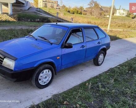 Синий ВАЗ 2109, объемом двигателя 1.5 л и пробегом 222 тыс. км за 850 $, фото 1 на Automoto.ua