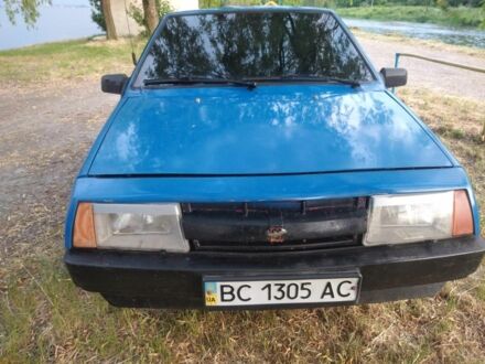 ВАЗ 2109 1992 у Калуше на Automoto.ua Синій ВАЗ 2109, об'ємом двигуна 1.3 л та пробігом 96 тис. км за 650 $, фото 1 на Automoto.ua