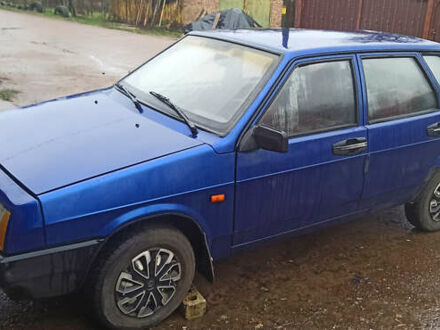 Синій ВАЗ 2109, об'ємом двигуна 1.1 л та пробігом 100 тис. км за 1100 $, фото 1 на Automoto.ua