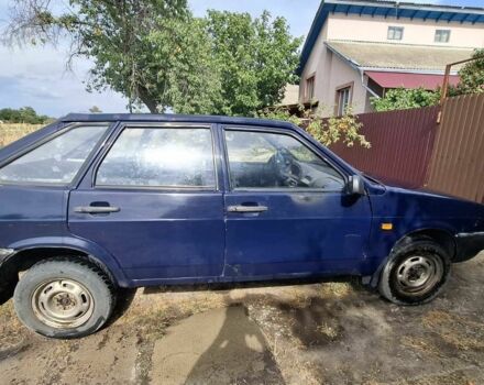 Синий ВАЗ 2109, объемом двигателя 1.5 л и пробегом 200 тыс. км за 786 $, фото 1 на Automoto.ua
