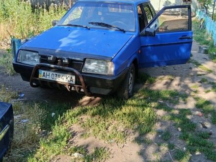 ВАЗ 2109 1992 в Апостолове на Automoto.ua Синий ВАЗ 2109, объемом двигателя 1.3 л и пробегом 100 тыс. км за 541 $, фото 1 на Automoto.ua