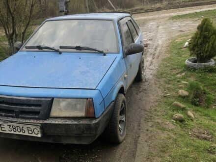 Синій ВАЗ 2109, об'ємом двигуна 1.3 л та пробігом 73 тис. км за 500 $, фото 1 на Automoto.ua