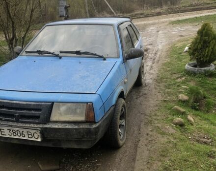 Синий ВАЗ 2109, объемом двигателя 1.3 л и пробегом 73 тыс. км за 500 $, фото 1 на Automoto.ua