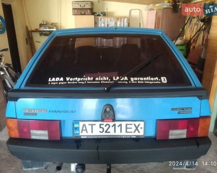 Синій ВАЗ 2109, об'ємом двигуна 1.3 л та пробігом 70 тис. км за 1400 $, фото 1 на Automoto.ua