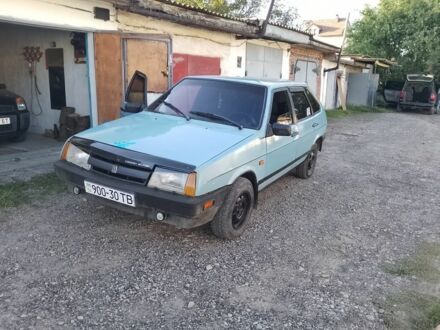 Синій ВАЗ 2109, об'ємом двигуна 1.5 л та пробігом 90 тис. км за 650 $, фото 1 на Automoto.ua