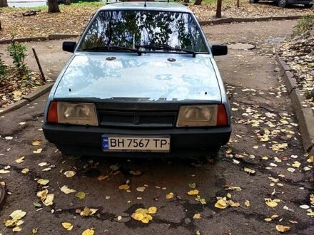 Синий ВАЗ 2109, объемом двигателя 1.5 л и пробегом 200 тыс. км за 750 $, фото 1 на Automoto.ua