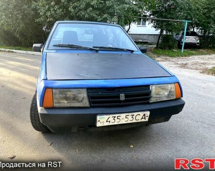 Синий ВАЗ 2109, объемом двигателя 1.5 л и пробегом 111 тыс. км за 500 $, фото 1 на Automoto.ua
