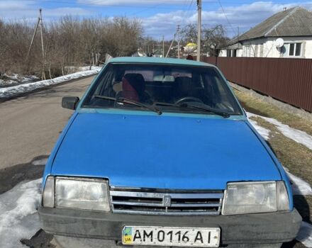 Синій ВАЗ 2109, об'ємом двигуна 1.5 л та пробігом 100 тис. км за 367 $, фото 1 на Automoto.ua