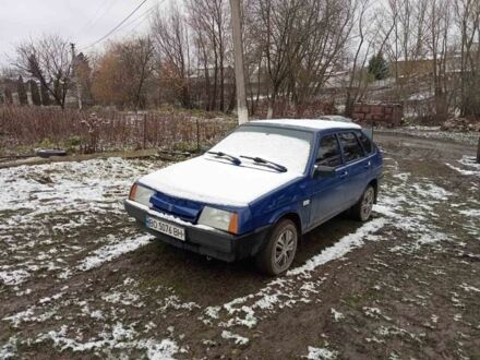 Синий ВАЗ 2109, объемом двигателя 1.3 л и пробегом 15 тыс. км за 993 $, фото 1 на Automoto.ua